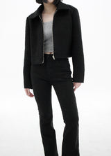 モヘアクロップジャンパー / Mohair Crop Jumper (2color)