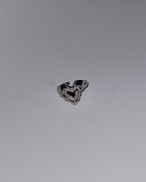 [Sevenus Heejae] Twisted cubic heart ring
