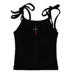 212-Ribbon sleeveless top (6564762419318)