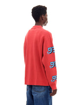 DRAGON KNIT ZIP-UP (SALMON)