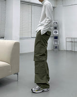ナイロンクオーターカーゴパンツ/CH Nylon Quarter Cargo Pants (3 colors)