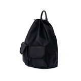 3-Way 2-Pocket Drawstring Bag (Black)