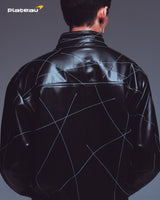 メシ―レザージャケット/messy leather jacket