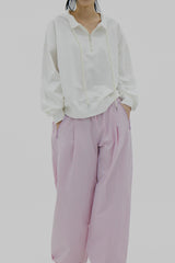 ストリグハーフジップアップスウェットシャツ/String Half Zip Up Sweatshirt (3color)