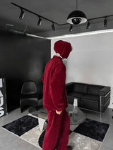 Perfect Velour Hood Zip Up (3color)