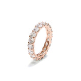 テニスリング/[Golden Child] 3.5MM prongsetting Tennis Ring (Rose Gold)