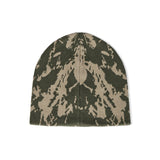 VA Spread Square Jacquard Beanie / Beige