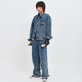 JINRO OVERSIZED DENIM TRUCKER JACKET