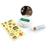 HANOK TIGER MIX STICKERS (CLEAR) (6538536550518)