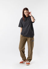 UNIT STRIPE TEE black (6580876509302)
