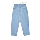 バギーデニムパンツ/MBSRCOPT101 MID90 BAGGY DENIM PANTS LIGHTBLUE