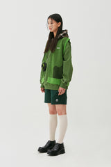 Reverse Bear Patch Shorts_Green (6684800614518)