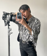 Python Pattern Shirt(2 color) (6595313270902)