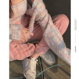 cotton candy cardigan set (6686090297462)