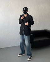 タッチブラシジーンズ / TR2442 Touch brush jeans (1 colors)