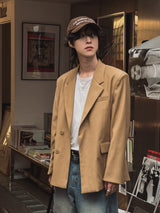 ローラヒドゥンツーボタンブレザー (2 color)
