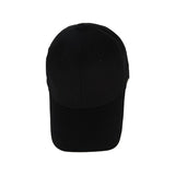 Metal tip over fit ball cap BLACK