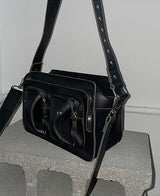 eyelet two pocket cross bag (6658954395766)