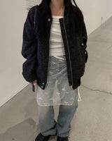 Ribbon wrap skirt