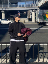 No.0547 3ラインスウェットセット ジップアップ