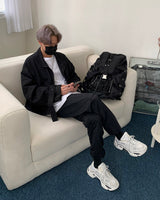 クロップハイネックジャンパー/SI Crop High-neck Jumper (2 colors)