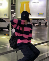 [Bellide made] ストライプ長袖Tシャツ