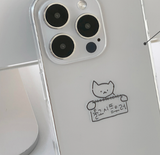 マラキャットクライドフォーンケース / Mala cat cried Phone case