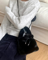 ロトゥリボンストリングファートートクロスショルダーバッグ
