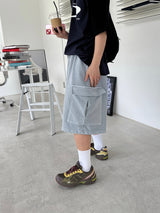 ピグメントカーゴバミューダパンツ
