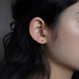 14Kゴールドスワロフスキーパールピアス/14K Gold Swarovski Pearl Piercing (bar 4mm / pearl 3mm)