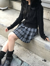 ロマンティックミニツイストボタンカーディガン