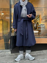 LMN レギュラーロールアップデニムパンツ / LMN Regular Roll-Up Denim Pants (Black)