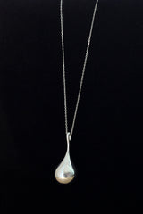 Bulky Drop Necklace (snake line)