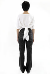 RUN TIE PIMA COTTON T-SHIRT (6599533658230)