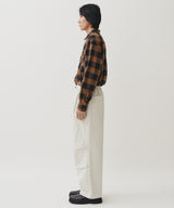 パラシュートコットンワイドパンツ