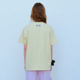 オーバーサイズダーリンTシャツ / OVERSIZE DARLING TEE, YELLOW PEAR