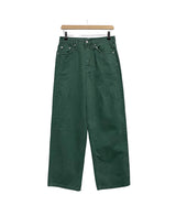 （UNISEX）ダーツピンタックカラーデニム