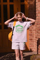 レディースインフィニティカレッジスウェットショートパンツ / Woman Infinite College Sweat Shorts