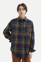 ビッグプレイドチェックシャツ/Big Plaid Check Shirt S107 Green