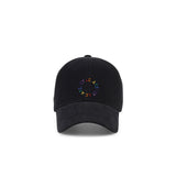 シグネチャーサークルウォッシングキャップ / LE AREVEY RAINBOW SIGNATURE CIRCLE WASHING BLACK