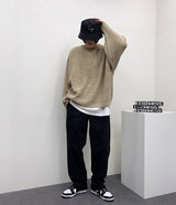 ミックスバルーンニット/MU Mix Balloon Knitwear (3 colors)