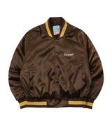 PALETTE VARSITY JACKET(BROWN)