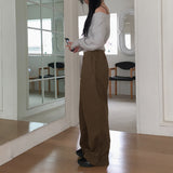 [MADE] Pron Pitch Napping Cotton Banding Long Wide Pants