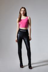 Vivid Knit Crop Top
