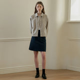 コットンハーフスカート/Cotton half skirt