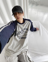 No.0102 track raglan T
