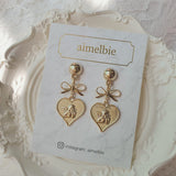 ロイヤルベイビーエンジェルイヤリング - ショート / Royal Baby Angel Earring - Short (Gold) (Kep1er Mashiro Earring)
