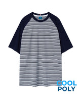 ソリッド＆ストライプエアコンフォートショートスリーブTシャツT67/Solid & Striped Air Comfort Short Sleeve T-shirt T67 Navy
