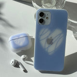 チョコレートハートAirPodsケース_マット