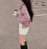 [Bellide made] Bubble Hidden Cropped Field Jacket